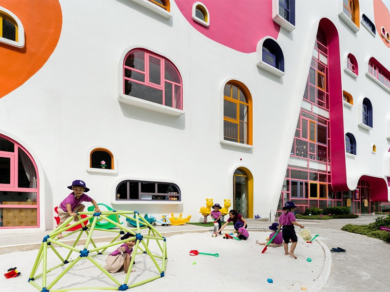 西貢精英幼兒園裝修設(shè)計風格