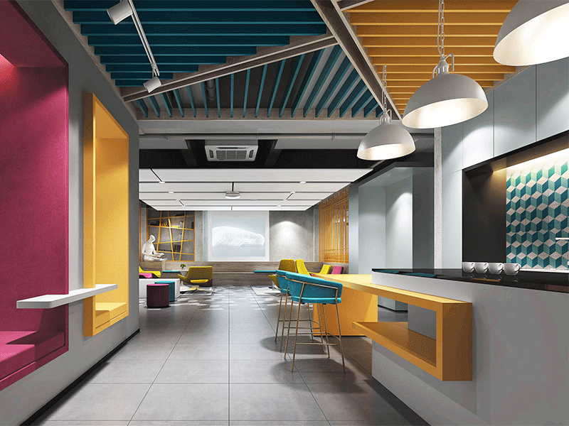 杭州互聯(lián)網(wǎng)辦公室裝修設(shè)計案例