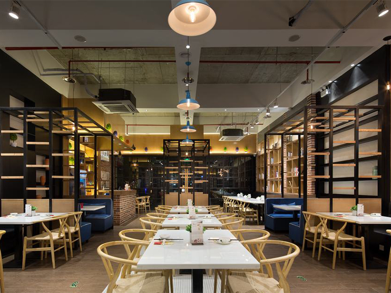 《百粥坊》餐飲店裝修設(shè)計案例