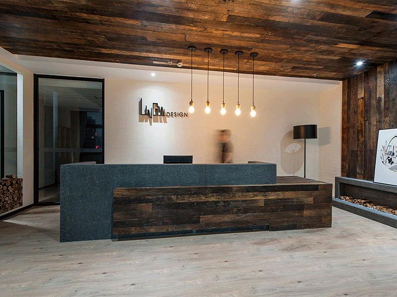 杭州860方新中式辦公室裝修設計實景圖