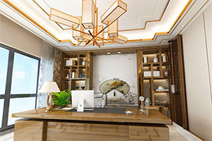 簡約經理辦公室裝修設計風格