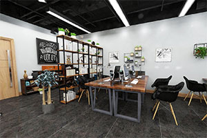 200方辦公室裝修設計案例