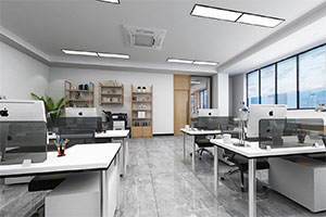 800方現(xiàn)代簡約辦公室裝修設(shè)計案例