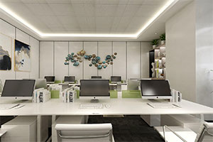 杭州啟明科技辦公室裝修設(shè)計案例