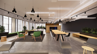 商務樓辦公室裝修：塑造專業形象，激發工作潛