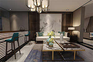 現(xiàn)代餐廳裝修設(shè)計全景效果圖