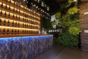 森林音樂主題餐廳裝修設(shè)計(jì)全景案例