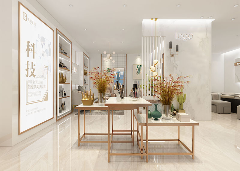 863方皮膚管理美容院設(shè)計(jì)裝修效果